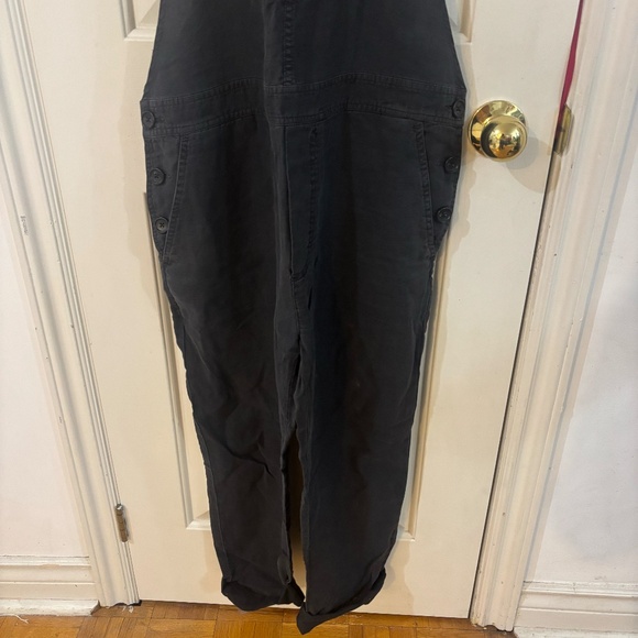James Perse Los Angeles black 100% cotton overalls * read description  Charcoal - Picture 6 of 11
